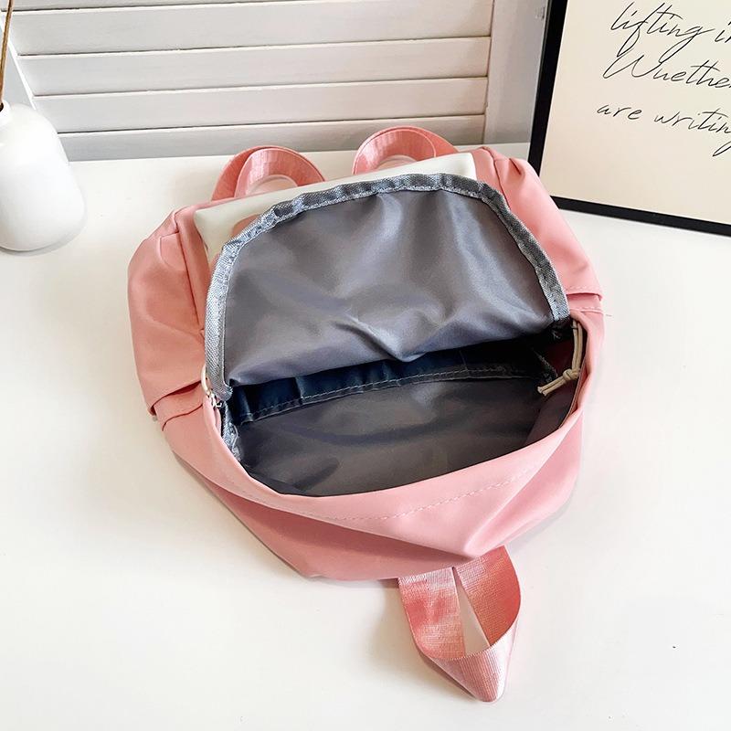 New Children's Backpack Cartoon Cute Children's Schoolbag Kindergarten Two-piece Set Splicing Small Backpack