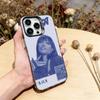 Singer S-SZA lana Phone Case For iPhone 17,16,15,14,13,12,11 Plus,Pro Max,XS,Colored Silver Plated Inside Cover