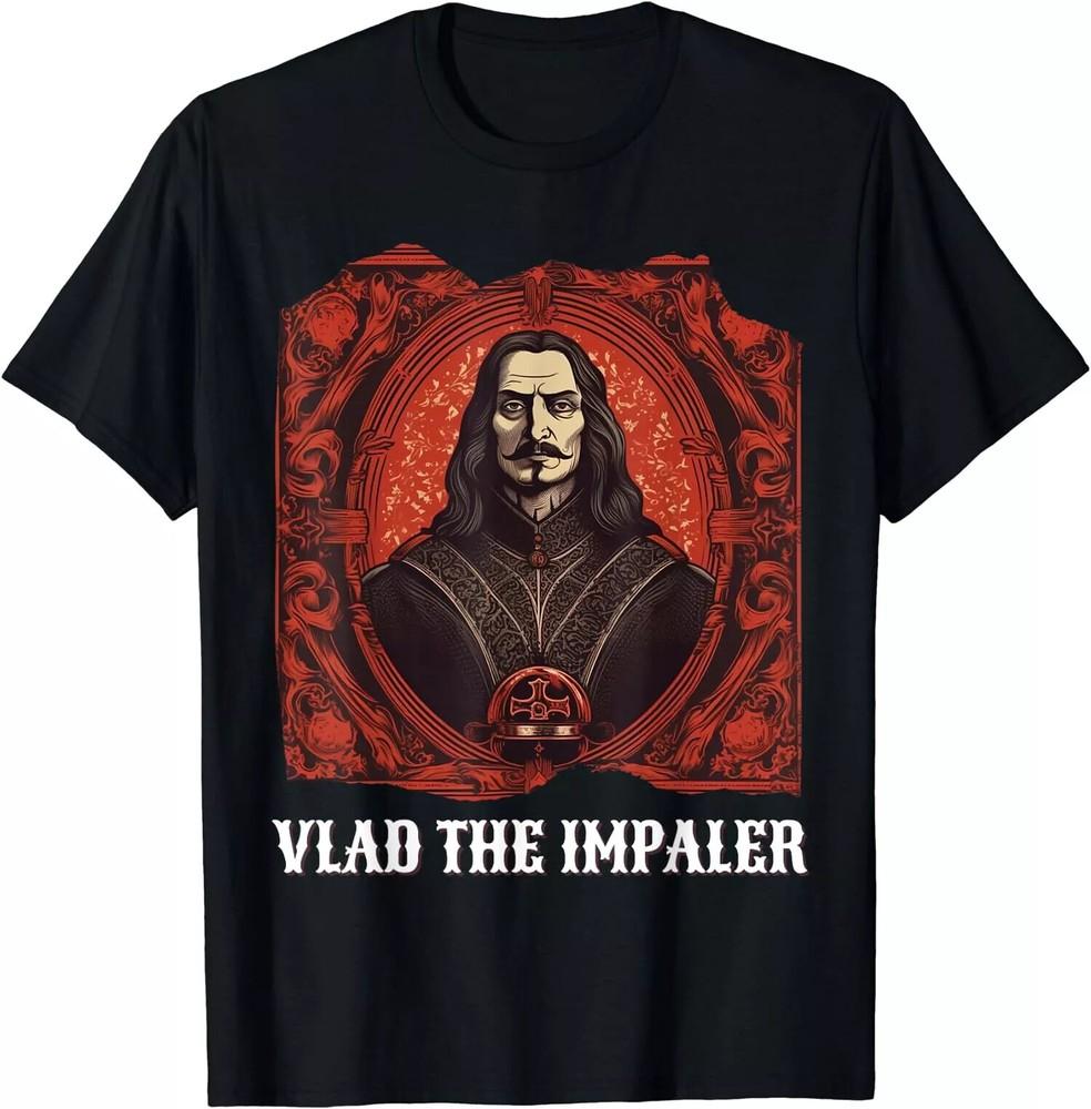 HOT SALE Dracula Vlad The Impaler Gift T-Shirt S-5XL Unisex T-Shirt XL