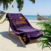 Whimsical Halloween night magic Print beach towel, quick drying, suitable for travel, outdoor sports, jogging, the beach and swimming, gift