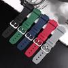 For Casio G-Shock GM-2100 GM-S2100 GA-2100 men Sports waterproofing watch strap Red Gray Rubber resin watchband 16mm