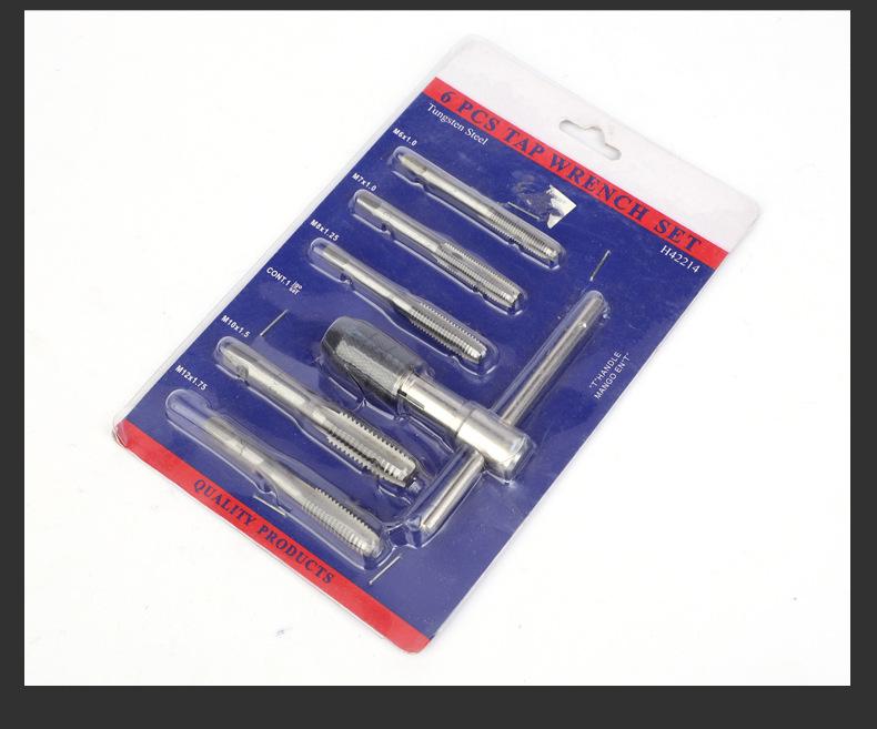 Metric & Imperial Hand Tap Wrench Set with Die Twister Rack
