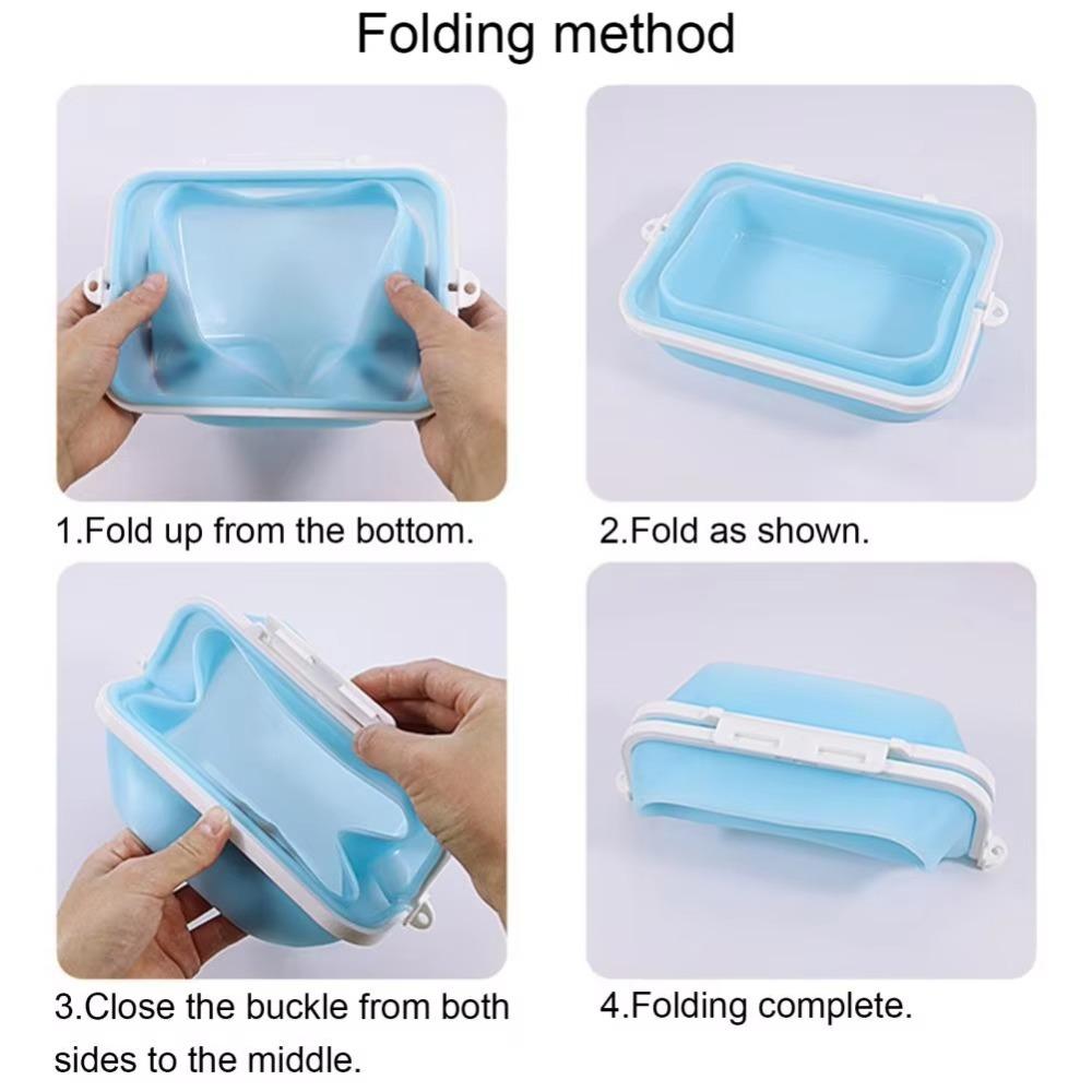 Foldable Food Storage Bags Silicone Shut Bag Food Grade Fresh Wrap Bag  Cooking