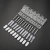 Window Roller Blind Cord Safety Chain Cord Guide Fixation Hook with Connectors and Screws for Roman Shade Bead Chain