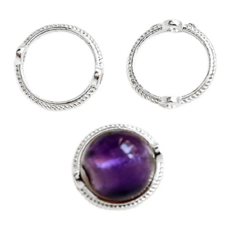 30Pieces Hollow Bead Caps Spacers End Caps for DIY Jewelry Bracelet Necklace