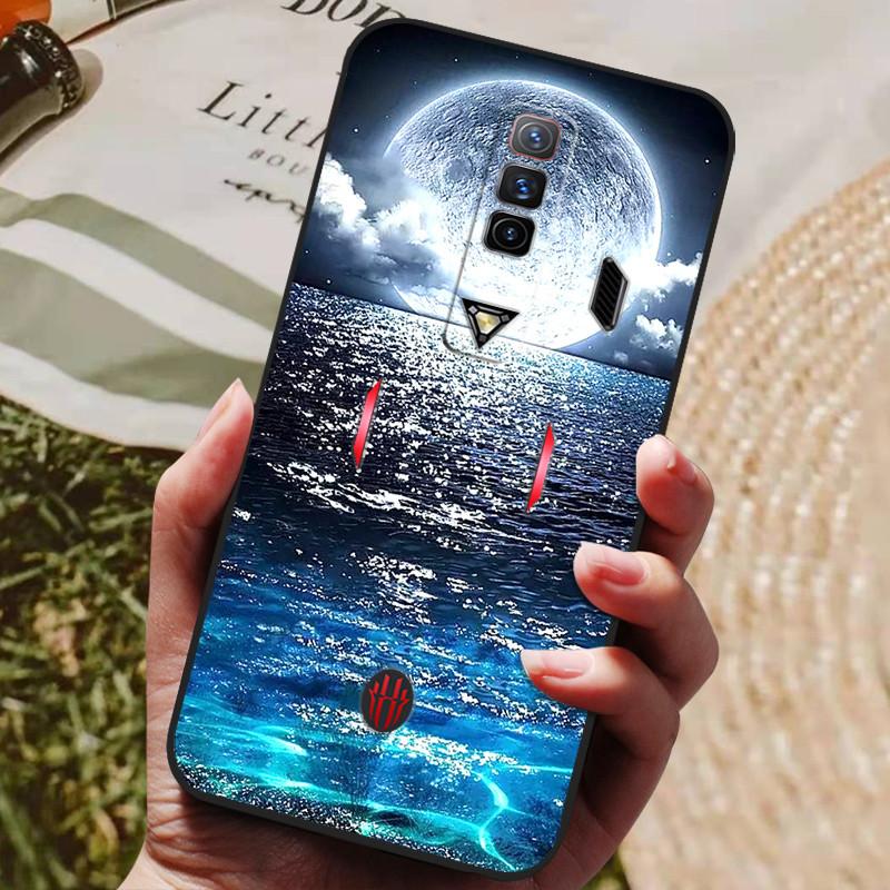 

Для ZTE Nubia Red Magic 7 Чохол Модний Силіконовий М який ТПУ Задня Кришка для Глобальної Версії Nubia REDMAGIC 7 Pro Чохол Бампер For Red Magic 7
