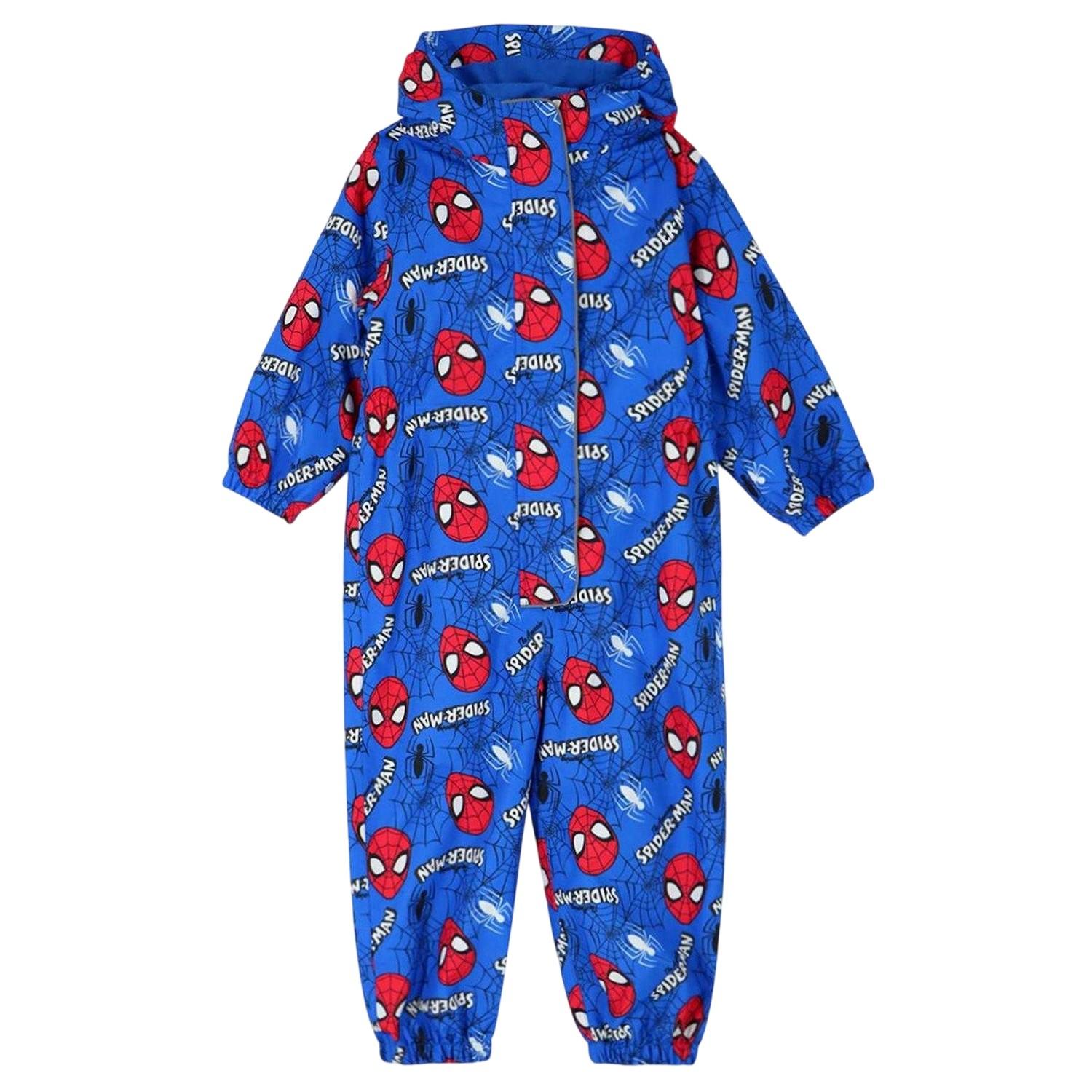 Spider-Man Kinder Ganzkörper-Schneeanzug mit Allover-Print 3-4 Years