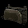 Front Storage Compact Bag Airsoft Front Storage Bag for Multi-Caliber Triple Mag Pouch Airsoft Vest Plate Carrier Accessory