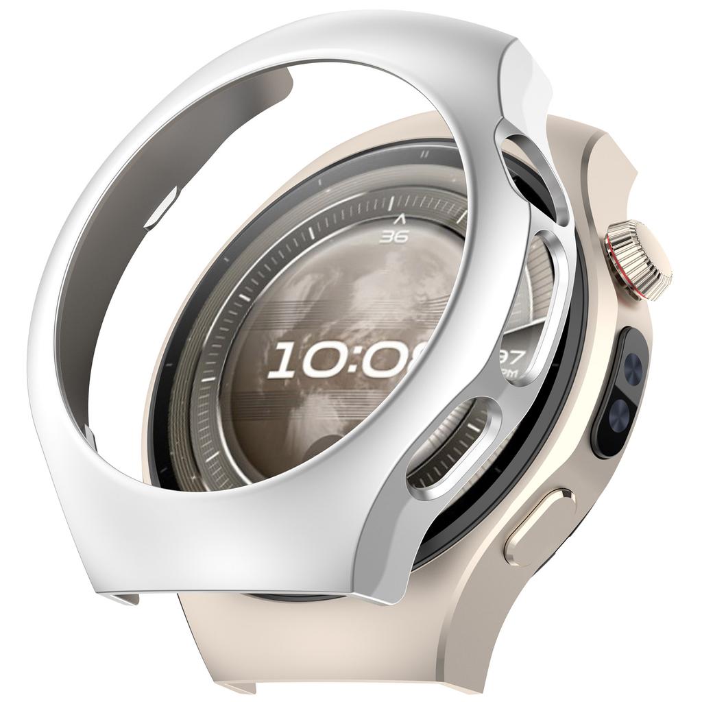 Para Huawei Watch 5 46mm Capa Encaixe Metade Envolvente Oca PC Rígido Capa de Relógio