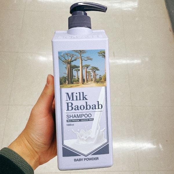 Milk Baobab Shampoo Baby Powder 1000ml