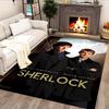 Sherlock Holmes Adventure Rug for Living Rooms, Bedrooms, Home Décor, and As Gifts.