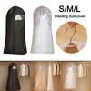 1Pcs Double-sided Wardrobe Gown Storage Bag Transparent Long Clothes  Protector Case  Bridal