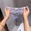 Thin Belt Mesh Dot Panties Briefs Mesh Seamless Panties Cotton Crotch Underwear for Women  Girl