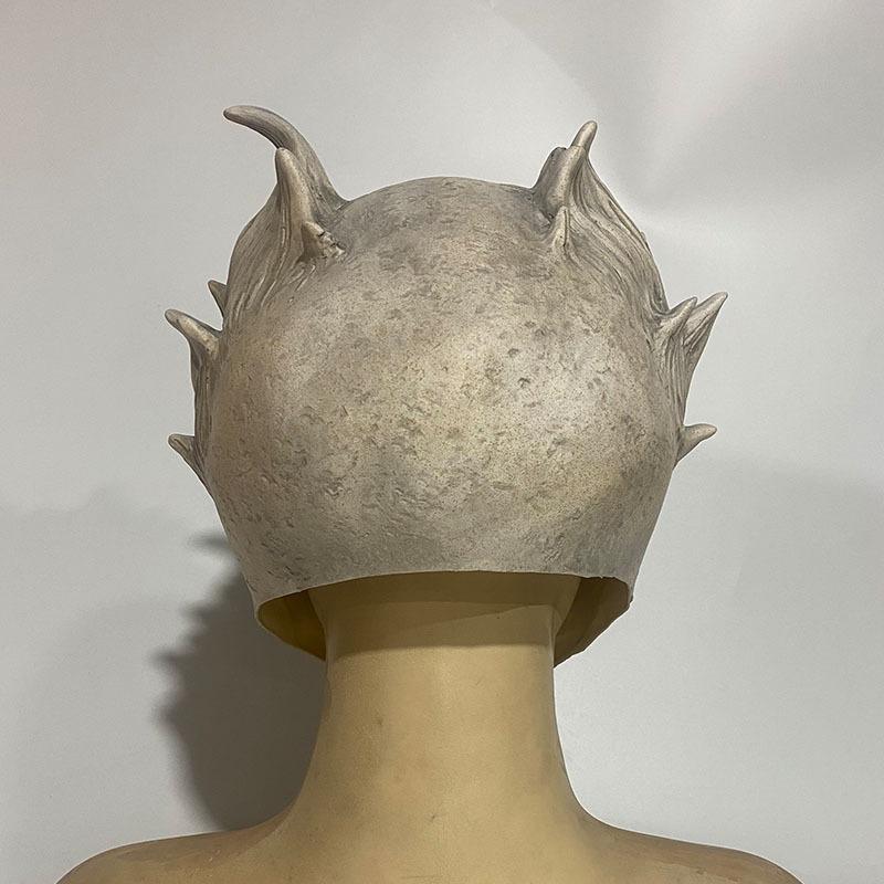 Skull warrior mask is selling well diy Costume Props Halloween Latex Mask