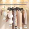 Multiple Suspender Hanger Waterproof Non-Slip Storage Hook for Underwear Vest Bra Tie Small Apartment Closet Organizer