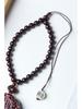 Indonesian Rosewood & Blood Sandalwood Peace Amulet Car Pendant for Men & Women