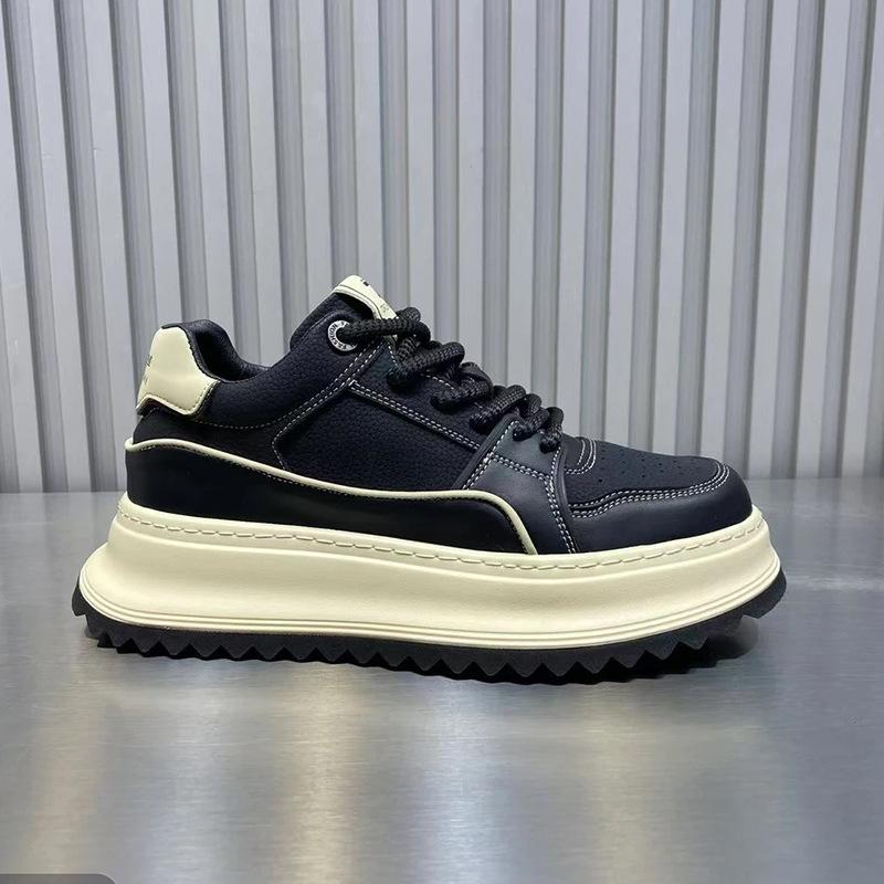 

Early spring new lightweight non-slip low-top board shoes platform casual shoes tide 38 чёрный