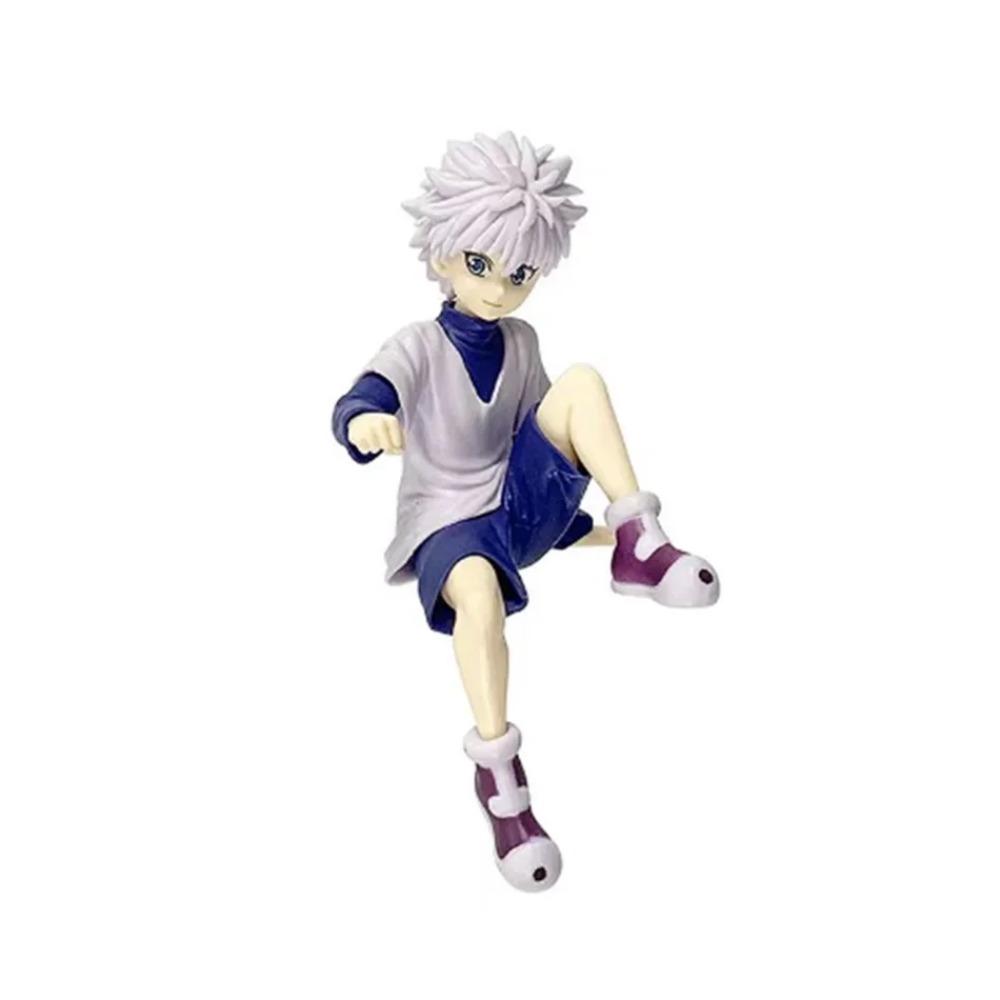 11.5-14cm Hunter×Hunter Anime Figure Kurapika Action Figure Chrollo Illumi Hisoka Figurine Collection Noodle Stopper Model Toys