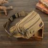 Multi-Function Multilayer Waist Packs Large Capacity Fanny Pack Casual Canvas Chest Bag  Unisex