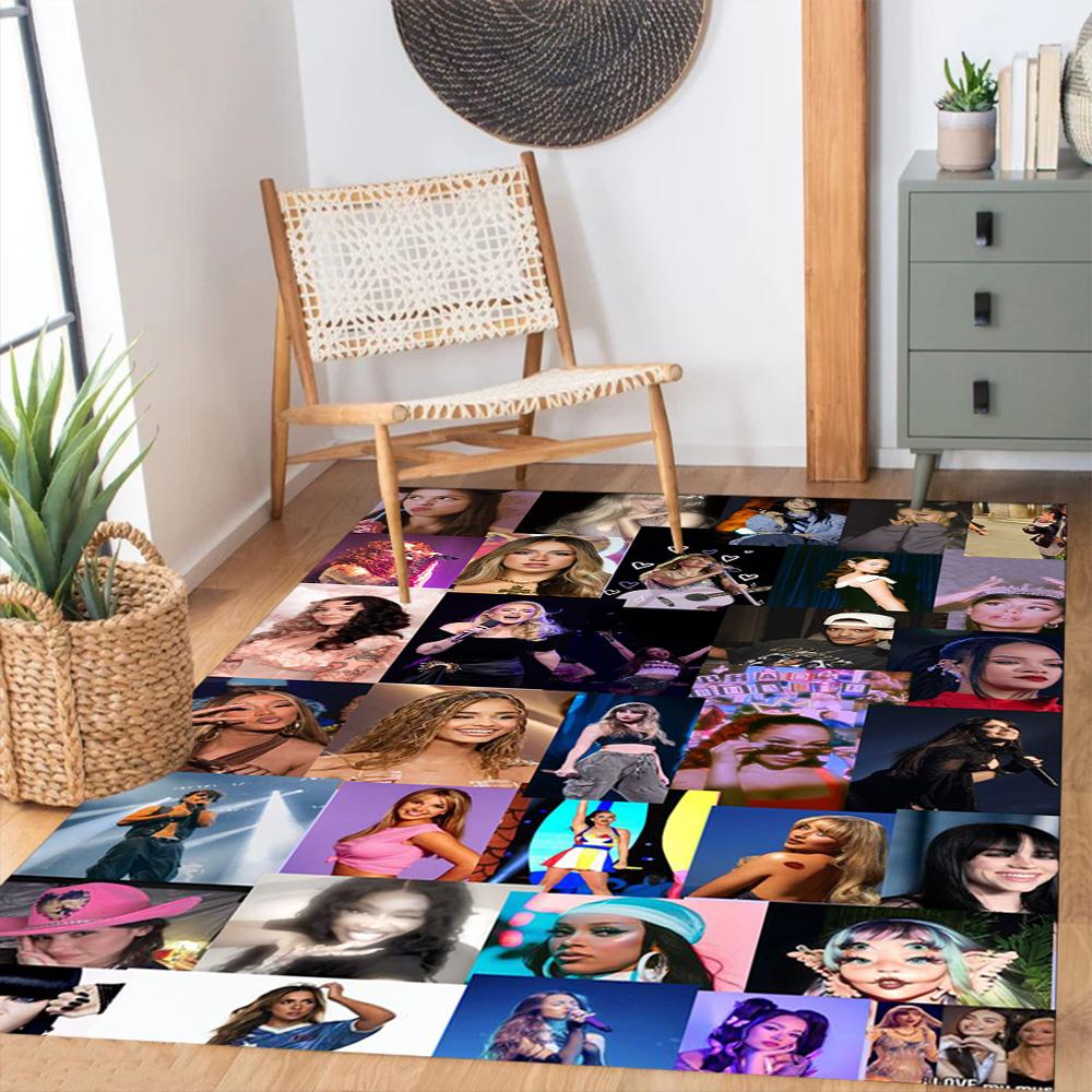 Customize Photos Personalized Picture Floor Mat Design for Playrooms Game Room Foyer Study Room Antislip Carpet Decorate Offices