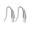 10pcs Stainless Steel PVD Gold Plated Zircon Earring Hooks Wires for DIY Jewelry Findings Accessories Handmade Earrings Making