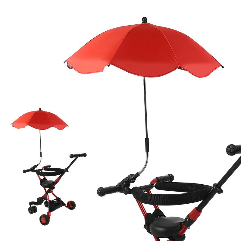 Children's UV Protection Sunshade Stroller Umbrella UV Protection Sun Manual Control Baby Walker Umbrella