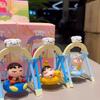 Crayon Shin-chan blind box figurine swing-themed decoration, fun little character, cute cartoon toy, birthday gift for friends