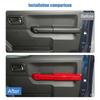  ABS Door Interior Armrest Panel Decoration Cover Sticker Fit For Suzuki Jimny 2019 Up 4-Door Version Interior Accessories
