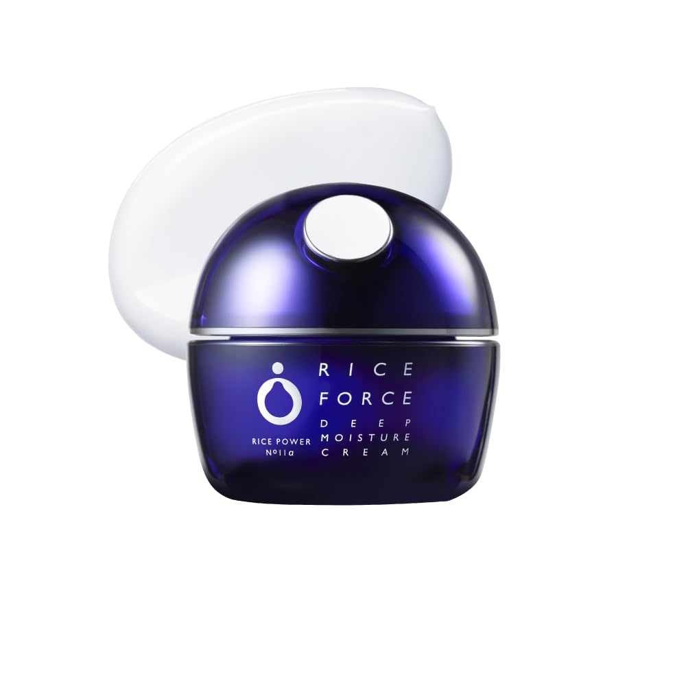 

Rice Force Official Deep Moisture Cream Supply Rice Power Highly For Dry and Sensitive Skin (30g / Approx. 2-Month / Quasi-drug) No. 11,