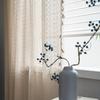 Fabric Daddy Blackout Crochet Curtains - Soundproof, Magic Tape for Bedroom, Kitchen & Living Room Bay Windows