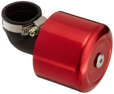 KITACO Super Power Filter Red (35/90° Elbow), Universal, Anodized, 515-0600351