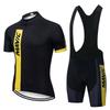 Men's Quick-drying  Road Bike Short-sleeved Overalls Shorts Cycling Equipment  Summer Breathable Cycling Suit Cycling Event Cycling Suit Outdoor