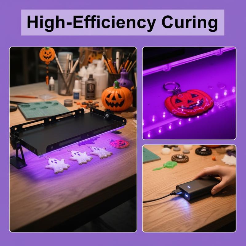 96 LEDs USB Ultraviolett-Kleberhärtungslampe, Harzhärtungsgerät. Harzformen, Schmuckherstellung, DIY Handarbeitsmaterial