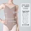 Womens Ballet Leotard With Built-in Bra Pad High-Cut Seamless Dancewear Gymnastics Yoga Training