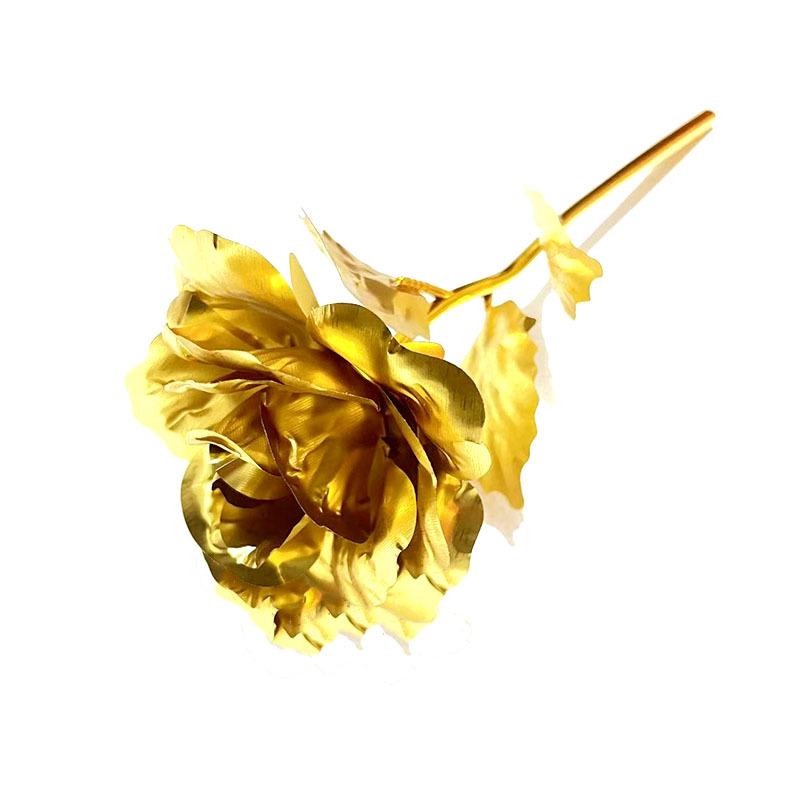 Iridescent Gold Foil Rose – Perfect Women's Day or Valentine's Day Gift
