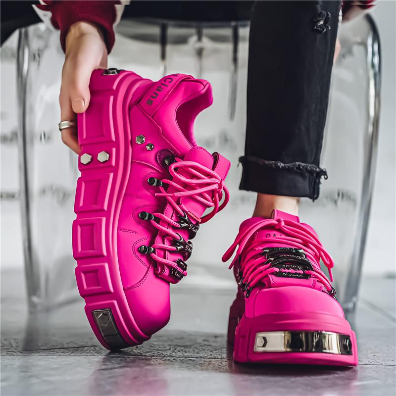 Men's Shoes 2026 High-quality New Trend Fashion Thick Soled Sports Casual Breadboard Shoes Trendy Plus Size