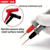 1000V 10A Digital Multimeter Probe Test Leads Universal Needle Tip Multi Meter Tester Lead Probe Wire Pen Cable