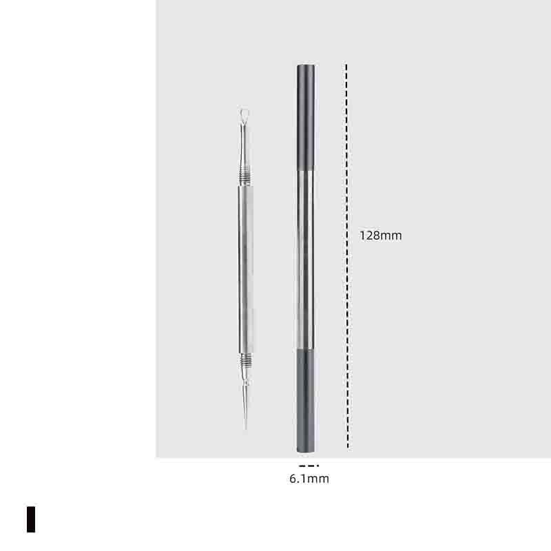 1 Pcs Face Skin Care Pore Cleaner Stainless Steel Blackhead Comedone Extractor Acne Pimple Blemish Remover Tool
