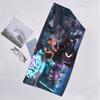 Cyberpunk Fashion Beach Towel: Ideal for Summer Adventures Soft, absorbent and quick drying suitable for swimming and bathing