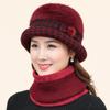Fur Mink And Hot Fox Ball Cap Winter Hat Women Hat Girl Knitted Hats Skullies Beanies Brand New Thick Female Cap