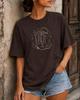 Line Dance Graphic Tee, Cowgirl Boots Shirt, Western Graphic Tee Women, Vintage Country Music Festival Outfit, Boho Clothing Gift