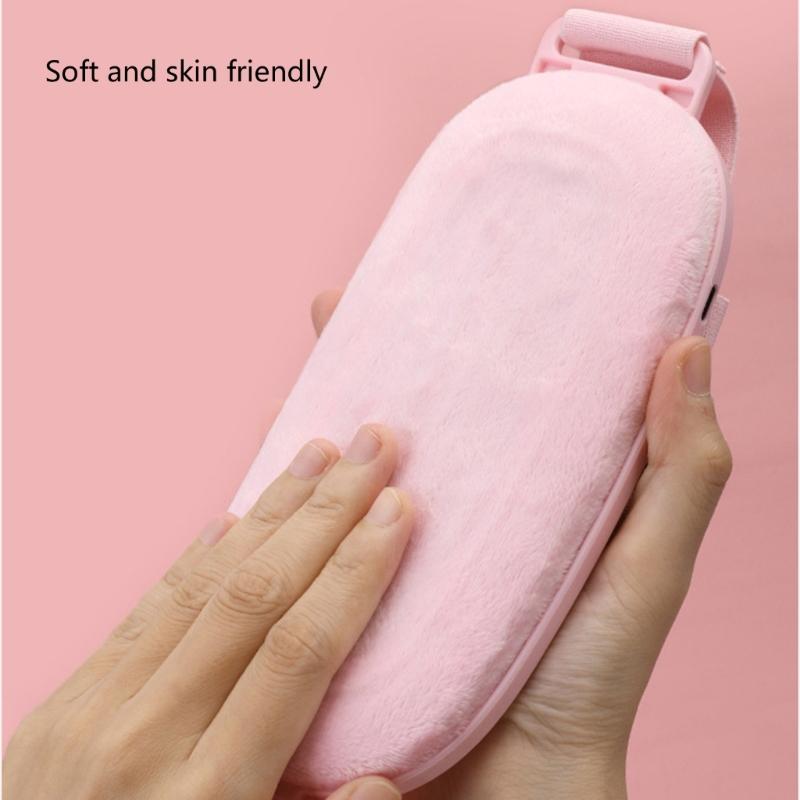 Cordless Heating Pad for Crmps,Electric Waist Belt Device,Fast Heating Pad with 3 Heat Level Back or Belly Heating Pad