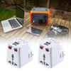 International Power Converters Two USB Chargers Universal Plugs Adapter UK Standard ABS Global Travel Essential