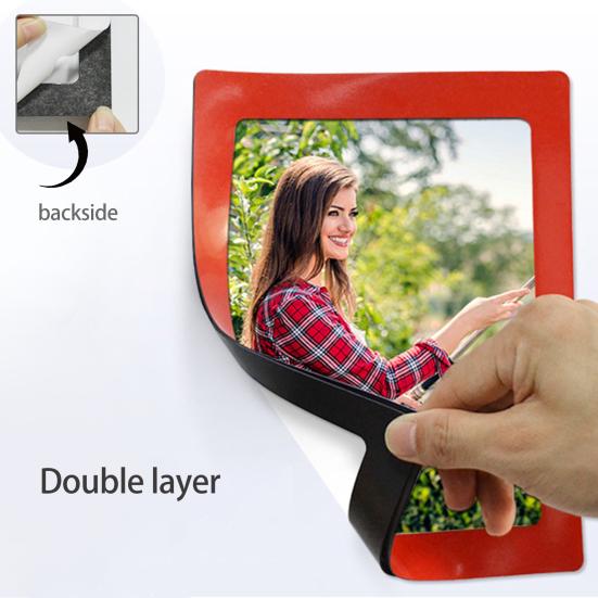 Praktisk fotoveggklistremerke Magnetisk prosessbøy fritt dekorativt