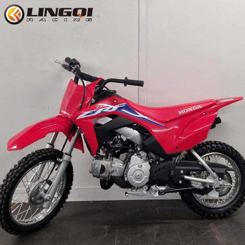 LINGQI RACING Motorcycle CRF 110 125 Side Fender Mudguard Plastic Parts For CRF110 CRF125 Off Road Dirt Bike Accessories