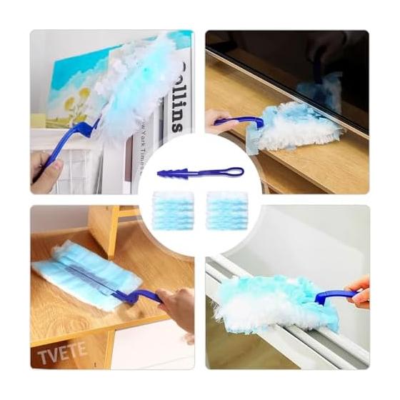 Duster, Dust Remover, Foldable Handy Mop, Detachable Mop, Disposable, Electrostatic Adsorption, Dust Cleaning, Dust Removal Duster, Dustproof