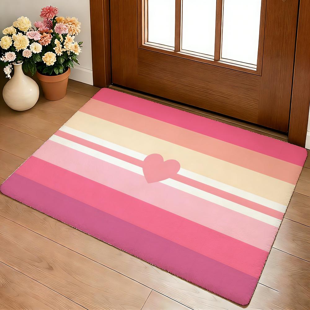 Heißer F-Femme L-Lesbian Fußmatte Gemütliche Flanell Weiche Dicke Rutschfeste Matte Für Wohnzimmer Schlafzimmer Küche Dekor Teppiche