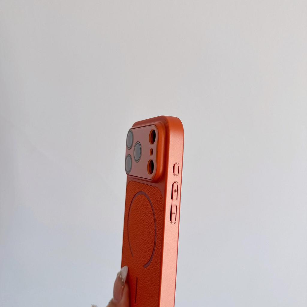 Magnetic Apple 17 Pro Max iPhone Case: Instantly Enhance Skin Texture, Drop-Proof, Protective for iPhone 15 & 16