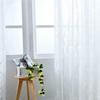 1PC Luxury Fashion Jacquard Leaf Semi Blackout Curtain Drape for Home Hotel Decoration