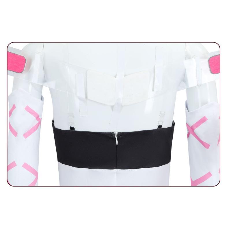 Costume Cosplay Verosika Mayday di Helluva Boss, Abito da Palco Demone Succubo per Halloween